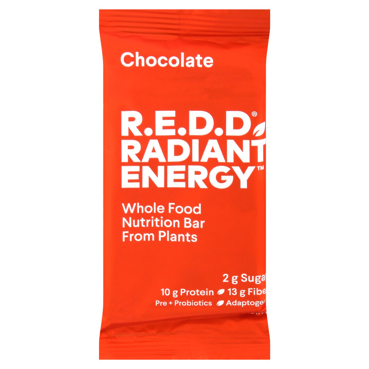 slide 1 of 9, R.E.D.D. Radiant Energy Chocolate Nutrition Bar 1 ea Wrapper, 1 ct