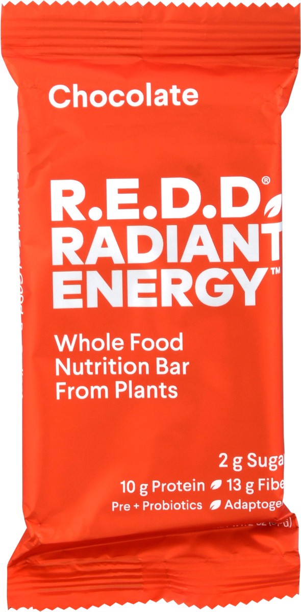 slide 1 of 9, R.E.D.D. Radiant Energy Chocolate Nutrition Bar 1 ea Wrapper, 1 ct