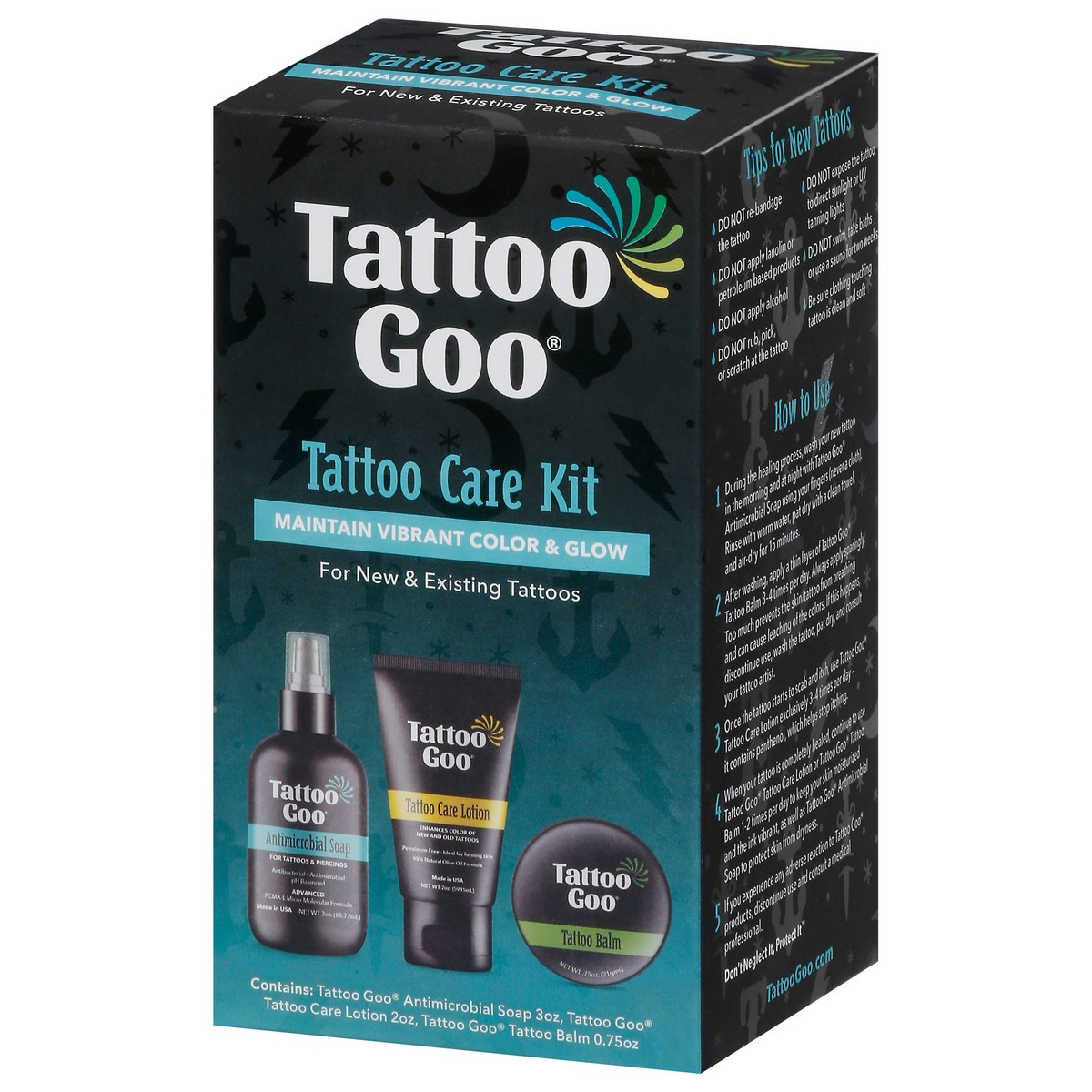 slide 2 of 9, Tattoo Goo Tattoo Care Kit 1 kit, 1 ct