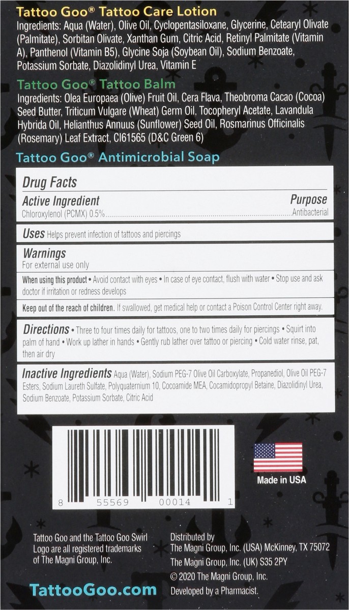 slide 3 of 9, Tattoo Goo Tattoo Care Kit 1 kit, 1 ct