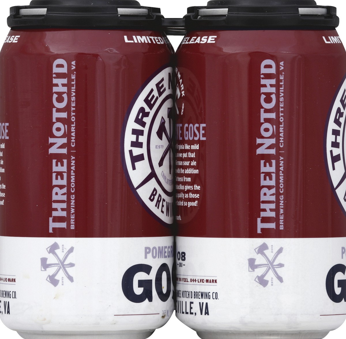 slide 5 of 6, Three Notch d Three Notched, 6 ct; 12 fl oz