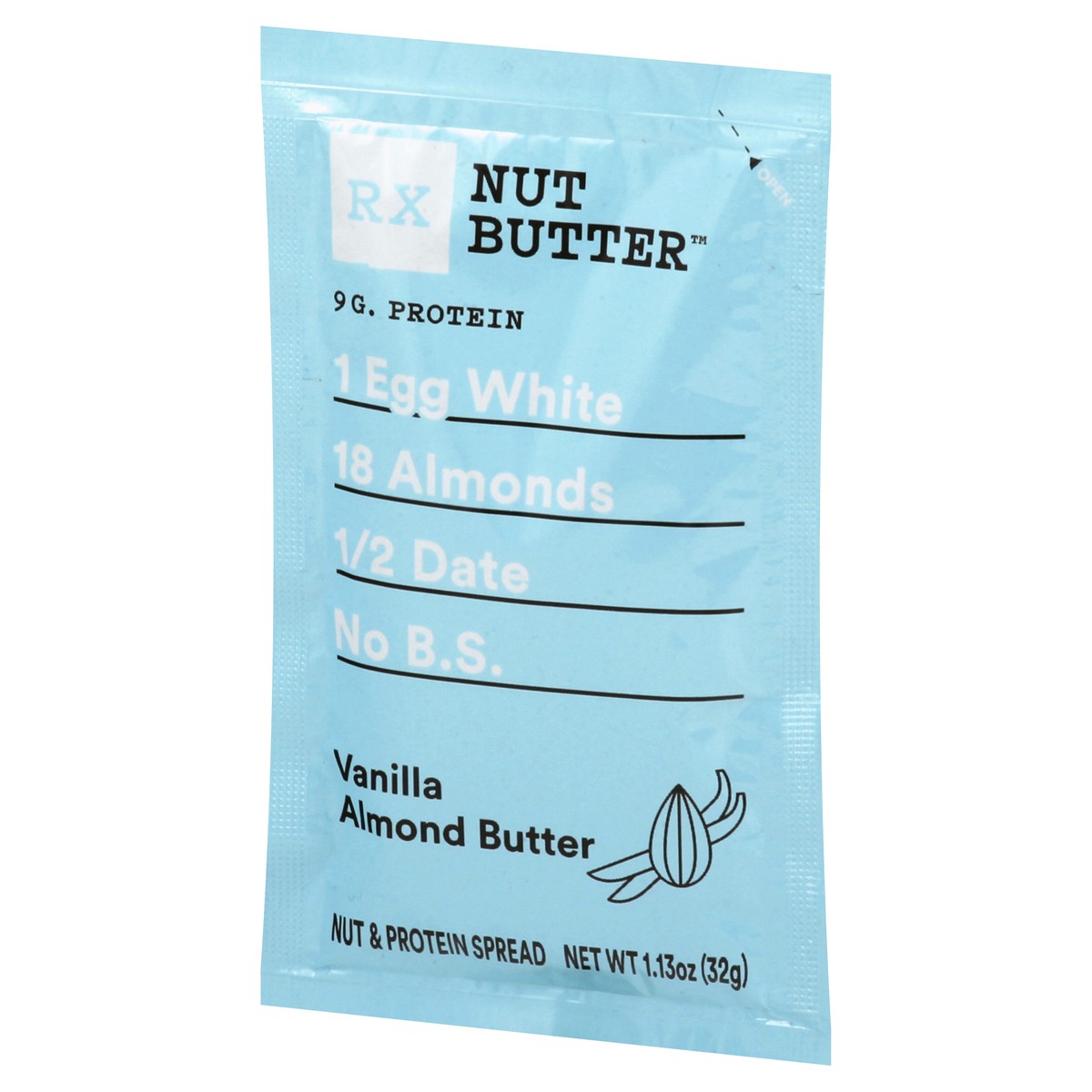 slide 1 of 1, RXBAR RX Nut Butter Vanilla Almond Butter Nut & Protein Spread 1.13 oz, 1.13 oz
