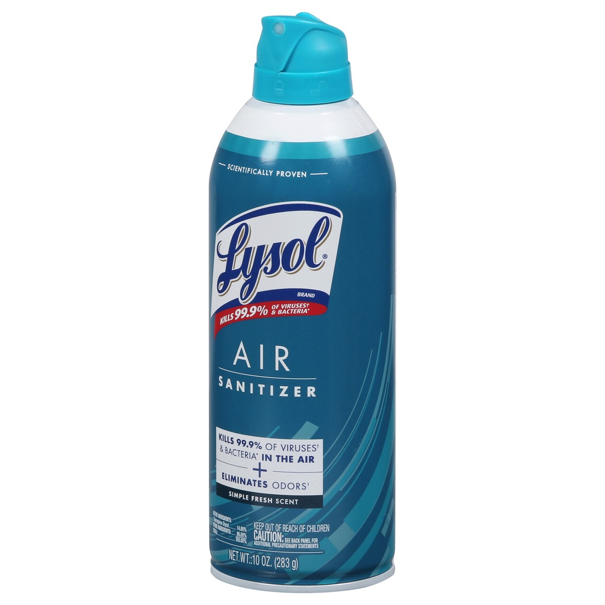 slide 9 of 9, Lysol Simple Fresh Scent Air Sanitizer 10 oz, 10 oz