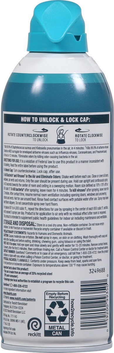 slide 2 of 9, Lysol Simple Fresh Scent Air Sanitizer 10 oz, 10 oz