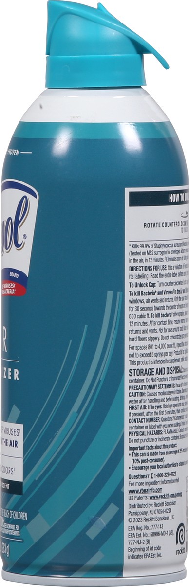 slide 8 of 9, Lysol Simple Fresh Scent Air Sanitizer 10 oz, 10 oz