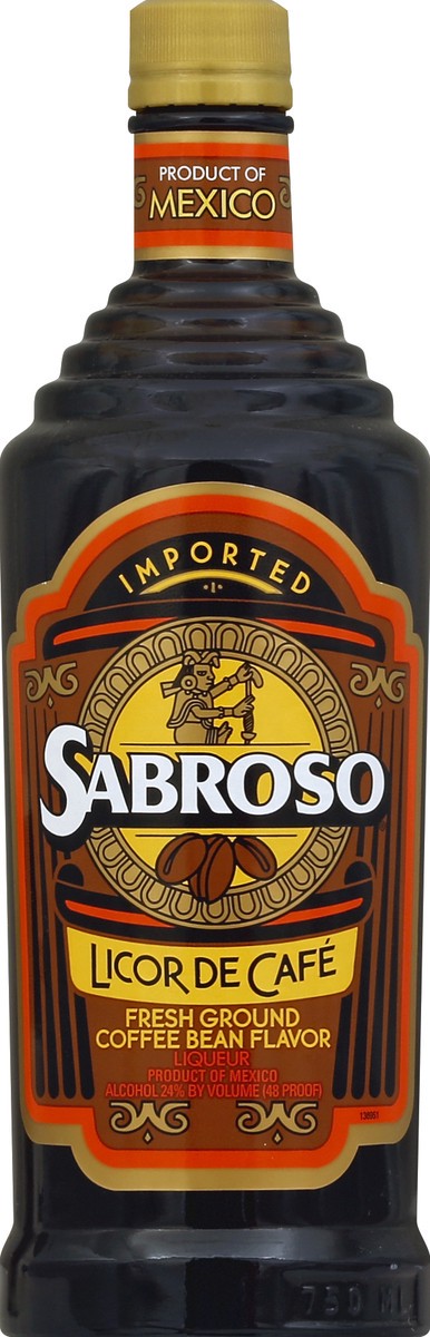 slide 2 of 2, Sabroso Licor De Cafe Liqueur, 750 ml