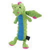 slide 14 of 21, goDog Dragons Skinny Green Large with Chew Guard Blue, L