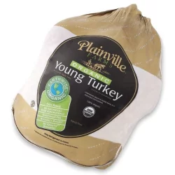 Plainville Farms All Natural Antibiotic Free Certified Organic Fresh Turkey