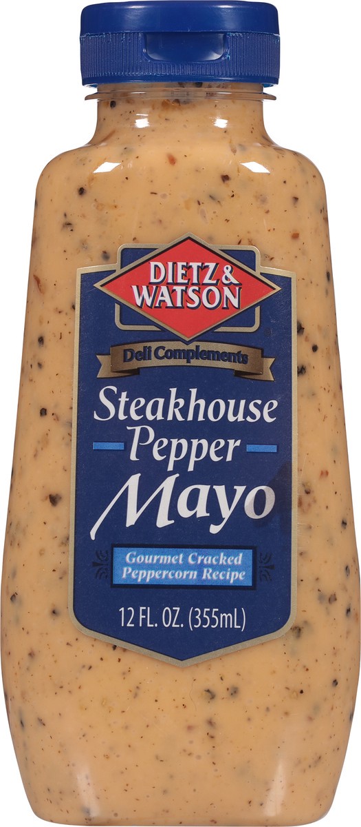 slide 12 of 13, Dietz & Watson Steakhouse Pepper Mayo 12 fl oz, 12 fl oz