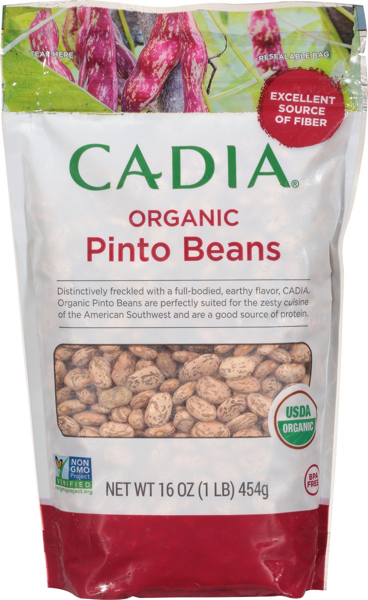 slide 2 of 13, Cadia Organic Pinto Beans 16 oz, 16 oz