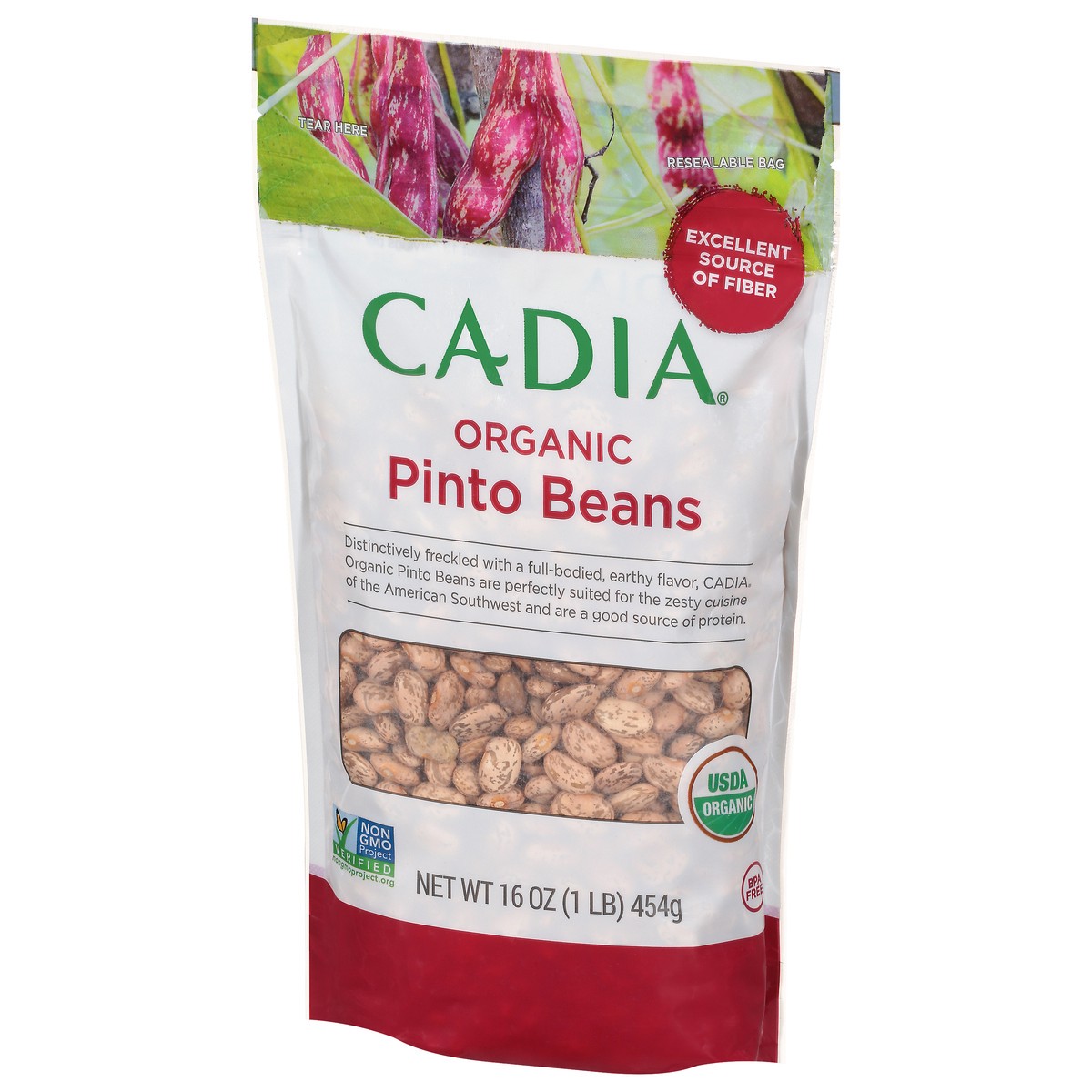 slide 3 of 13, Cadia Organic Pinto Beans 16 oz, 16 oz