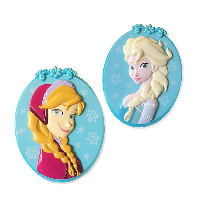 slide 1 of 1, Disney Frozen Elsa and Anna Boca Towel Clips, 2 ct