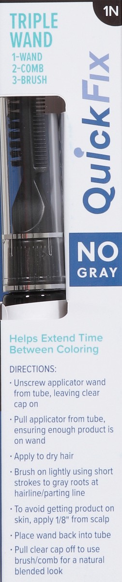 slide 10 of 12, No Gray Black 1N Instant Root Touchup Quick Fix 0.5 fl oz, 0.5 fl oz