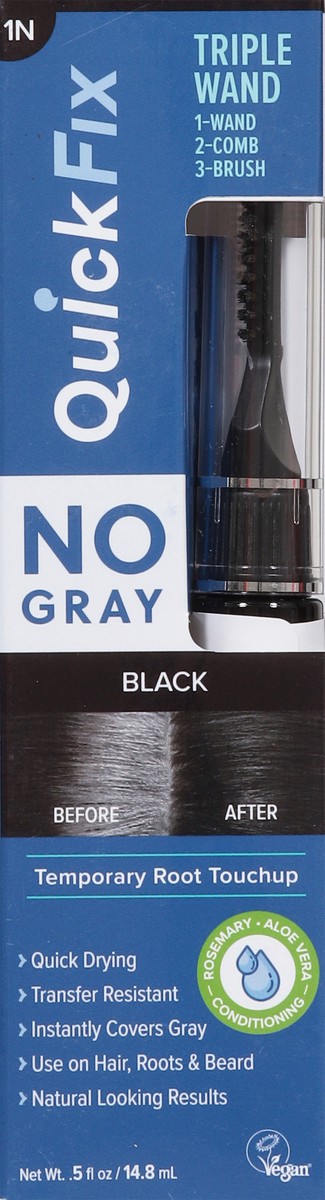 slide 4 of 12, No Gray Black 1N Instant Root Touchup Quick Fix 0.5 fl oz, 0.5 fl oz