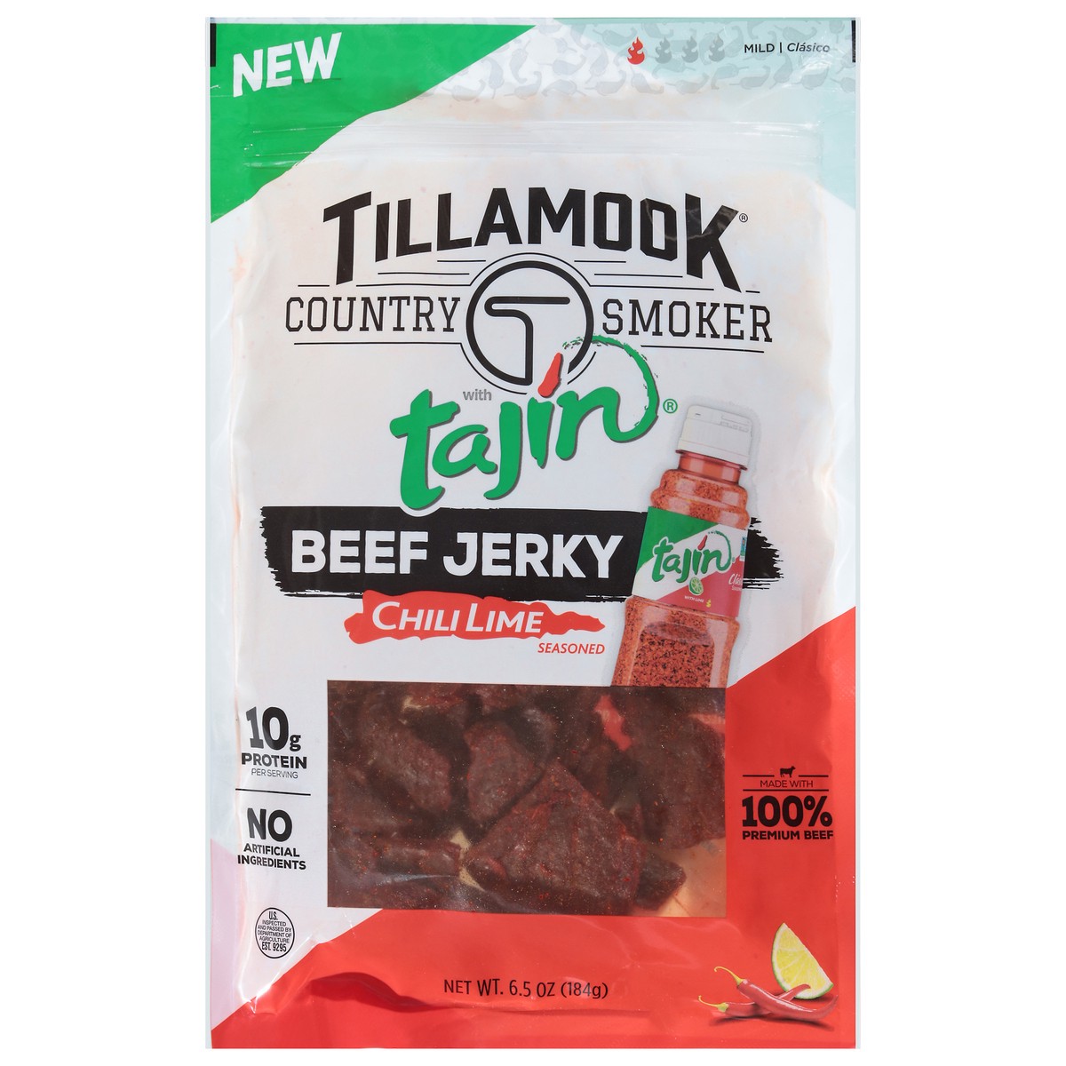 slide 12 of 14, Tillamook Jerky Tajin Chili Lime 6.5oz - 6.5OZ, 6.5 oz