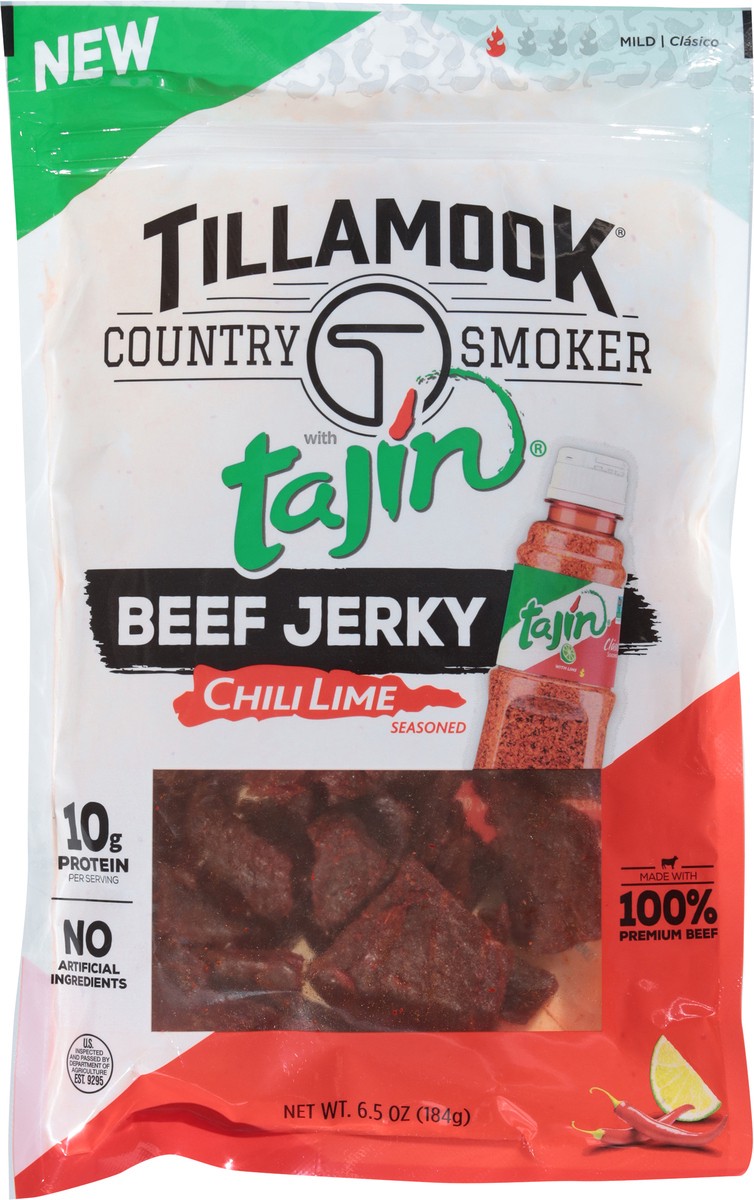 slide 10 of 14, Tillamook Jerky Tajin Chili Lime 6.5oz - 6.5OZ, 6.5 oz