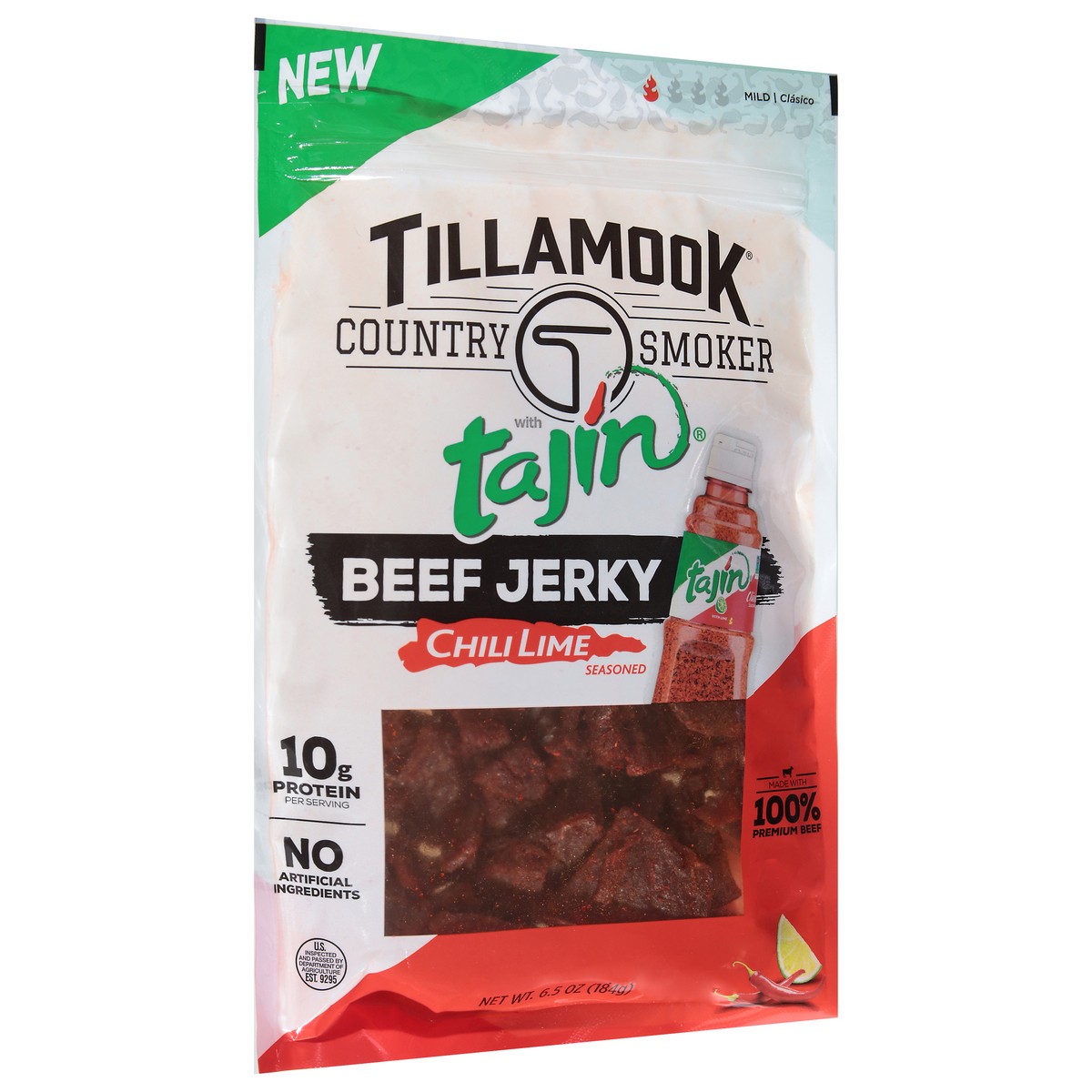 slide 4 of 14, Tillamook Jerky Tajin Chili Lime 6.5oz - 6.5OZ, 6.5 oz