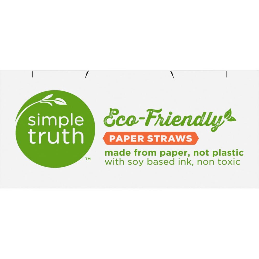 slide 2 of 4, Simple Truth Paper Straws 50 ea, 50 ct