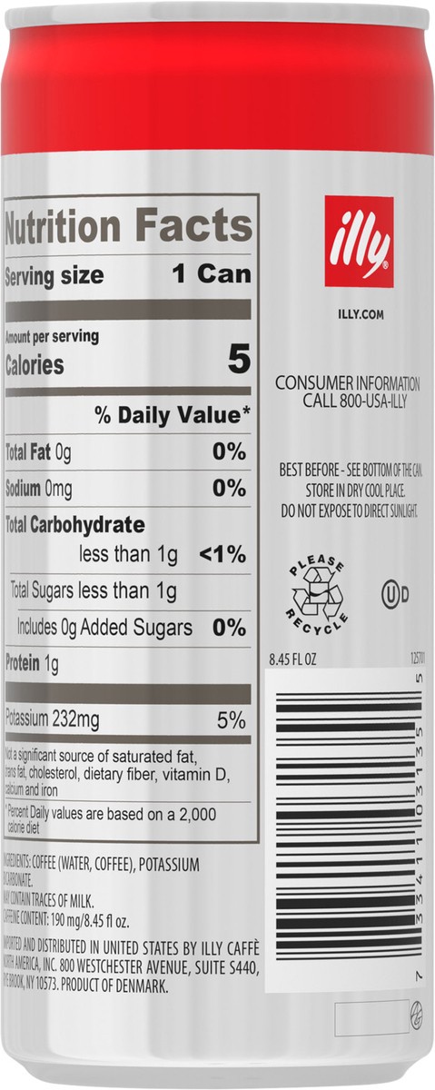 slide 5 of 7, illy Cold Brew RTD Classico - 8.45 fl oz, 8.45 fl oz