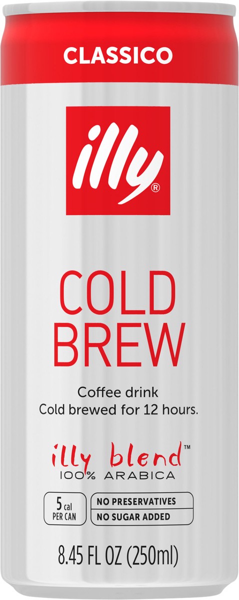 slide 6 of 7, illy Cold Brew RTD Classico - 8.45 fl oz, 8.45 fl oz