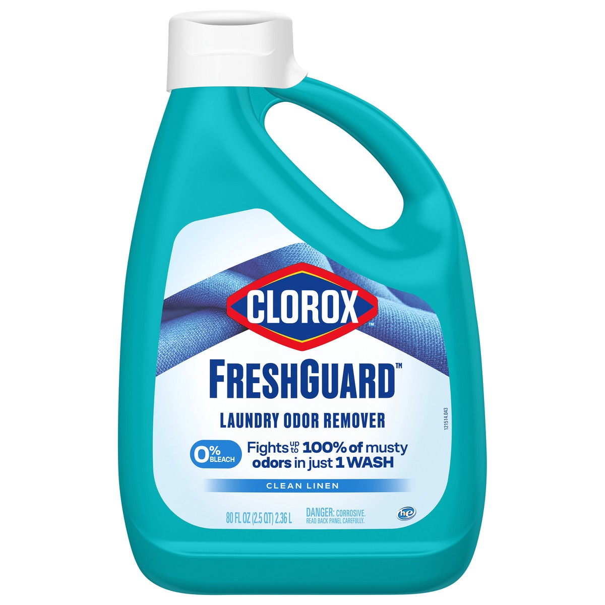 slide 1 of 14, Clorox Active Fresh Liquid Fabric Odor Remover, 80 oz