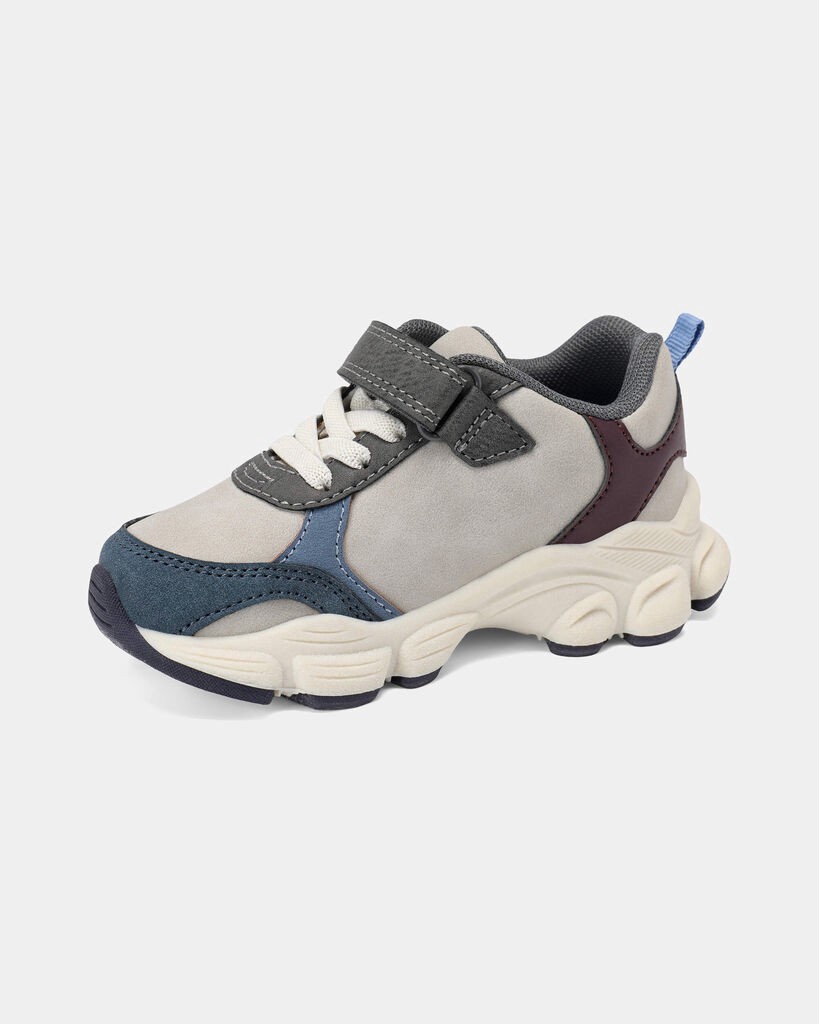 slide 4 of 6, Carter's Toddler Boy Athletic Sneakers - Blue/Grey Multi 8, 1 ct