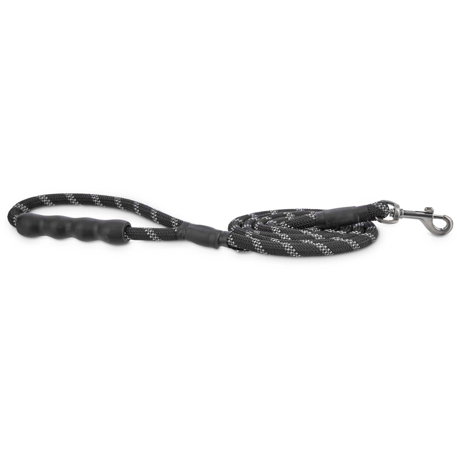 slide 1 of 1, Good2Go Reflective Braided Rope Leash in Black, 1 ct