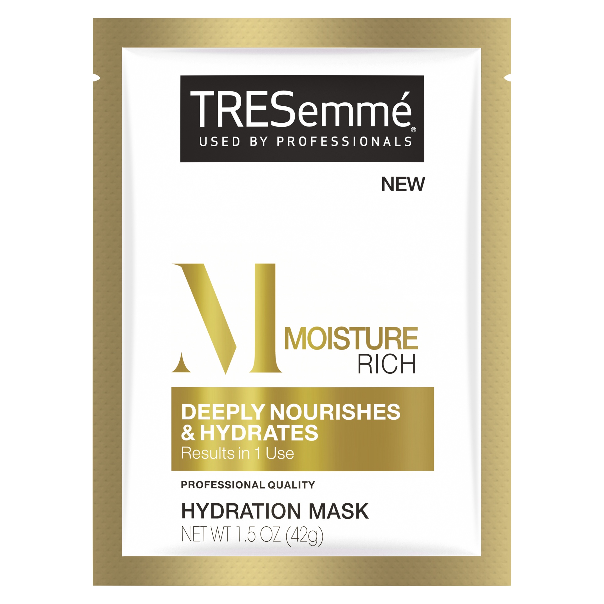 slide 1 of 1, TRESemmé Moisture Rich Hydration Mask, 1.5 oz