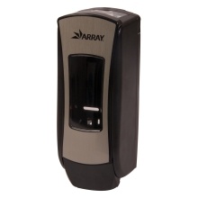 slide 1 of 1, ARRAY Black Hand Soap Dispenser, 1 ct