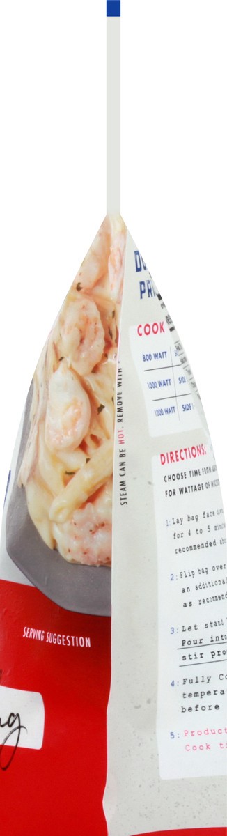 slide 10 of 13, Freshie Shrimp Alfredo, 26 oz