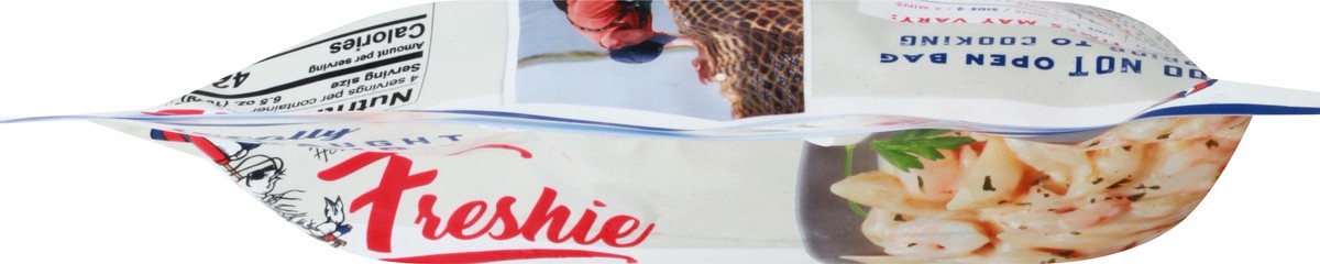 slide 5 of 13, Freshie Shrimp Alfredo, 26 oz