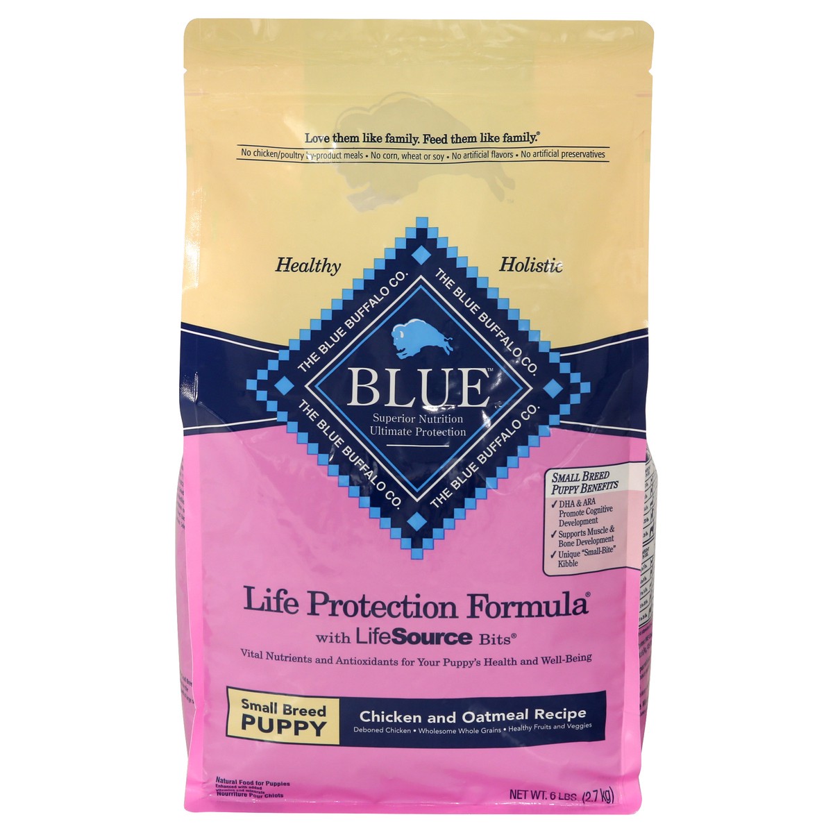 slide 1 of 10, Blue Buffalo Dog Food 6 lb, 6 lb