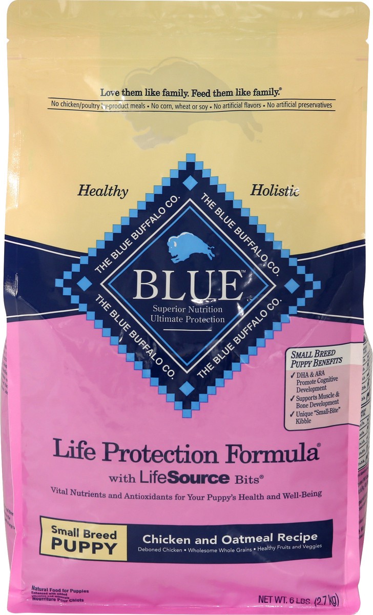 slide 5 of 10, Blue Buffalo Dog Food 6 lb, 6 lb