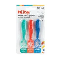 Nuby 3 Stage Silicone Dipping Spoons 3pk.