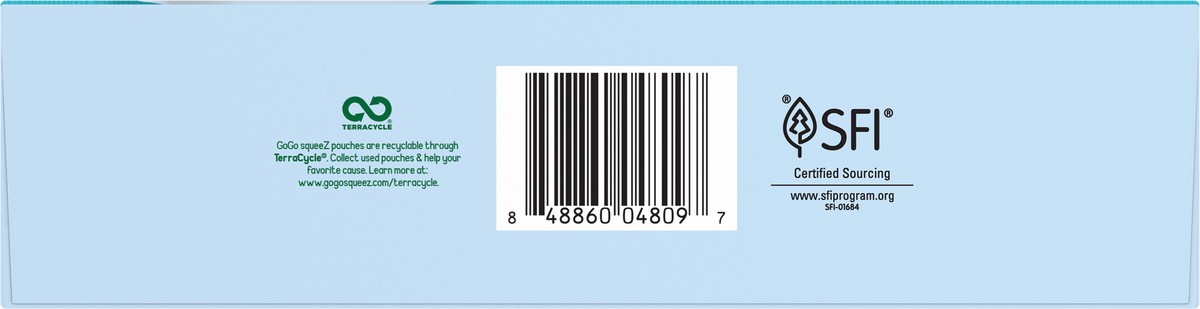 slide 7 of 7, GoGo Happy Tummiez Organic 10 Pack Variety Pack Assorted Blend of Fruit On the Go 10 ea, 10 ct