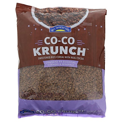 slide 1 of 1, Hill Country Fare Co-Co Krunch Cereal, 32 oz