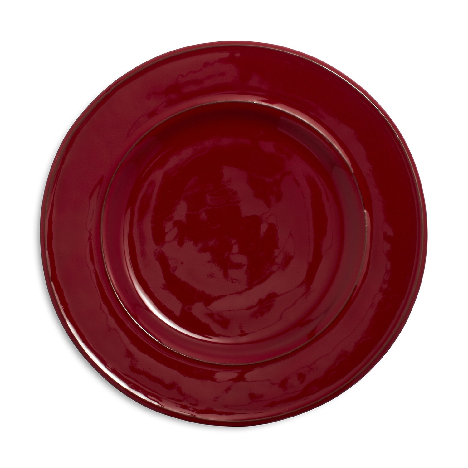 slide 1 of 1, Sur La Table Noir Salad Plate, Red, 1 ct