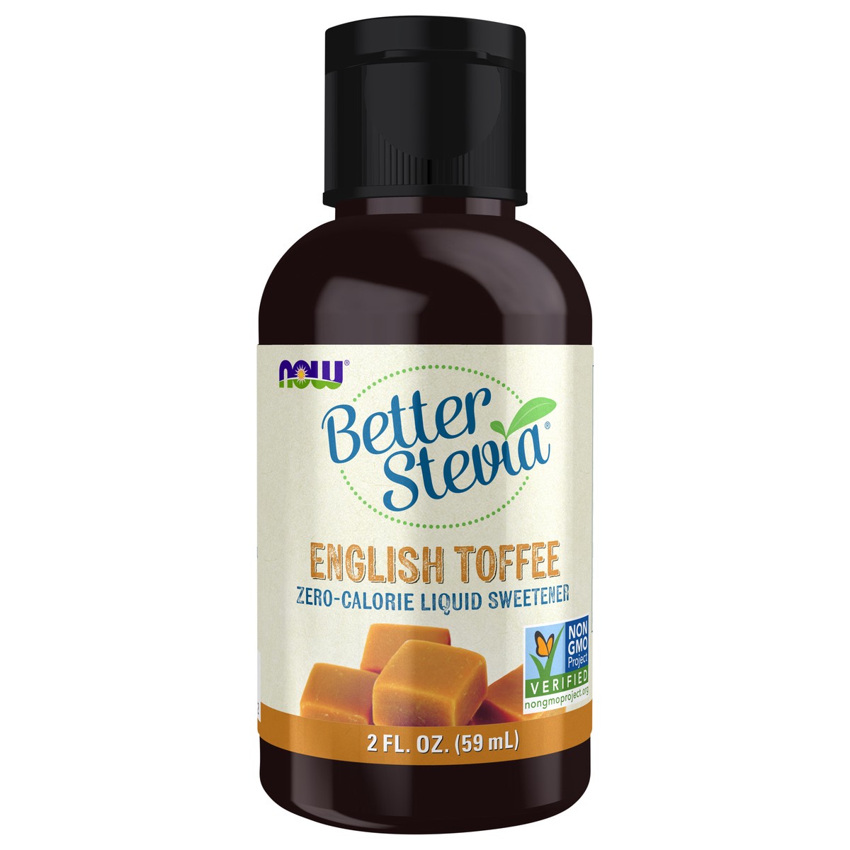 slide 3 of 9, NOW Foods BetterStevia English Toffee- 2 fl oz, 2 fl oz