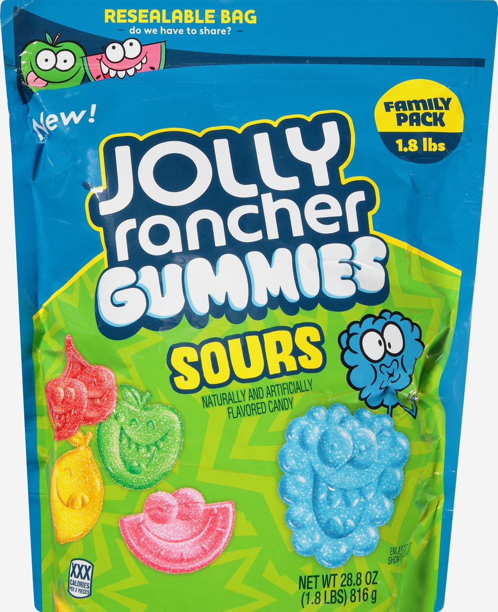 slide 5 of 6, Jolly Rancher Sour Gummies Pouch Family Size, 28.8 oz