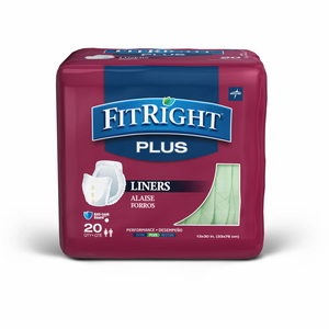 slide 1 of 1, Medline Industries Fitright Heavy Absorbency Liner With Low Profile Core To Improve Fit, 40 ct