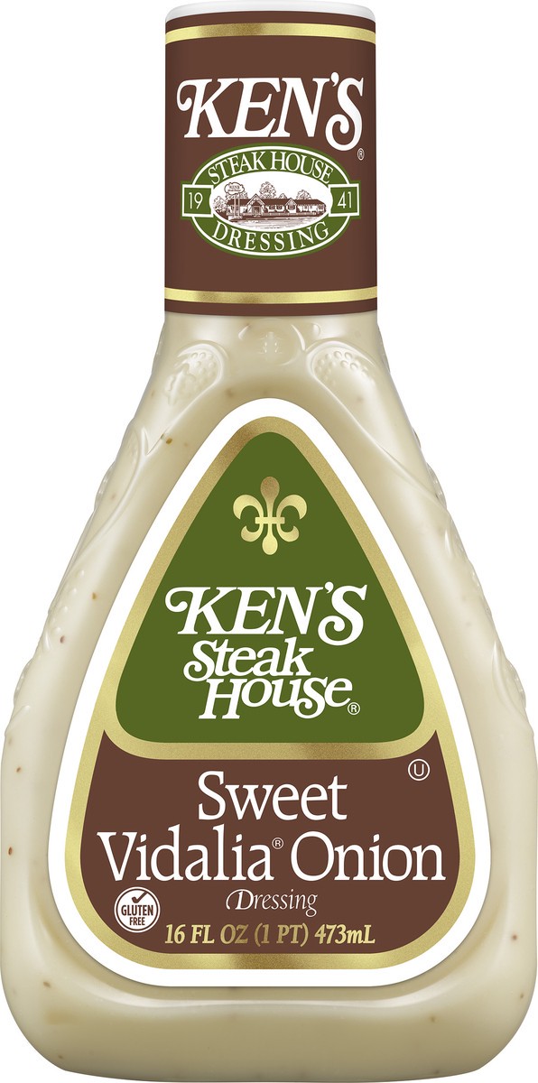 slide 3 of 11, Ken's Steak House Sweet Vidalia Onion Dressing 16 oz, 16 oz