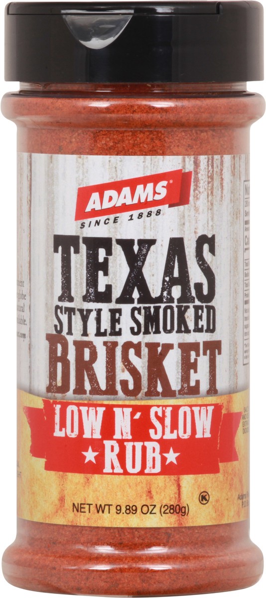 slide 1 of 12, Adams Texas Style Smoked Brisket Rub 9.89 oz, 9.89 oz