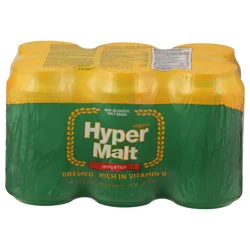 Hyper Malt Non Alcoholic Original Malt Drink 6 - 11.2 fl oz Cans