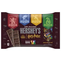 HERSHEY'S Milk Chocolate Harry Potter™ Snack Size, Halloween Candy Bag, 9.45 oz