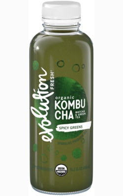 slide 1 of 1, Evolution Fresh Organic Spicy Greens Kombucha - 15.2 fl oz, 15.2 fl oz