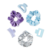 slide 4 of 5, CONAIR Scunci Icy Blue Claw Clips, 6 ct