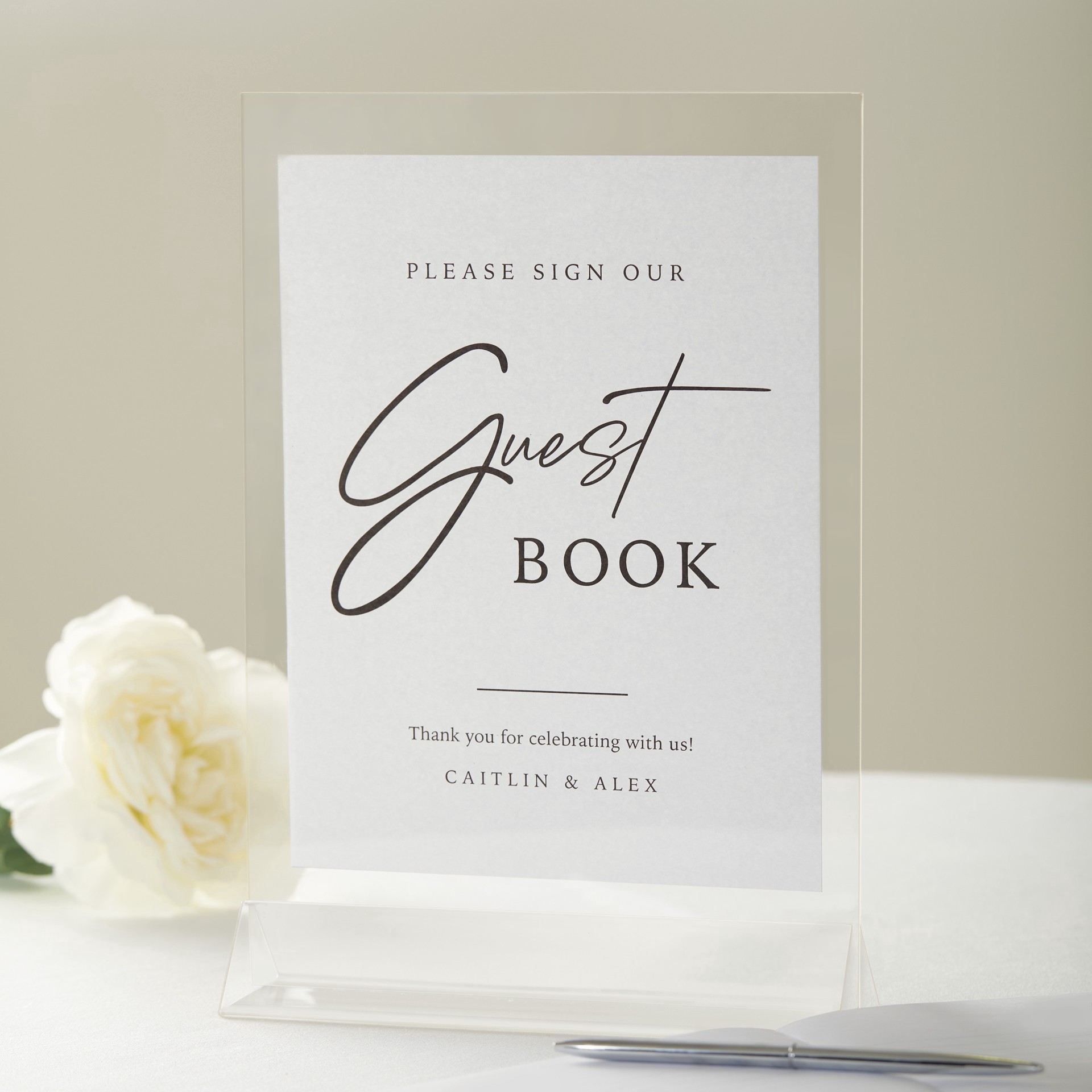 slide 2 of 2, 8.5" X 11" Acrylic Sign Holders, 2ct. By Celebrate It, 2 ct