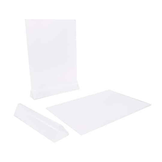slide 1 of 2, 8.5" X 11" Acrylic Sign Holders, 2ct. By Celebrate It, 2 ct