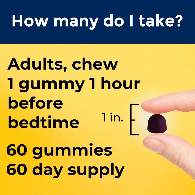 slide 3 of 9, Nature Made Time Release Melatonin Gummies, 60 ct
