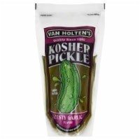 slide 1 of 1, Van Holten's Zesty Garlic Kosher Pickle, 1 ct